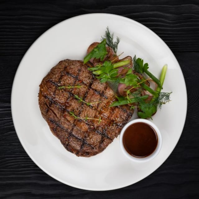 21. Don Rodolfo's Rib-eye Steak.