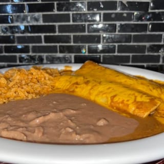 1. Enchilada Plate