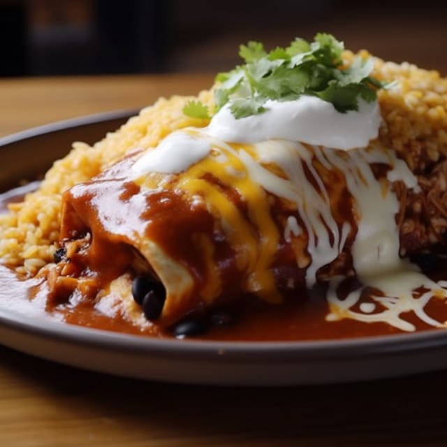 5. Enchiladas Al Carbon.